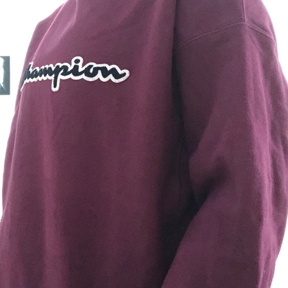 Maroon champion crew neck - Picture 3 of 4